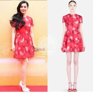 NWOT Valentino heart print dress  SIZE 6